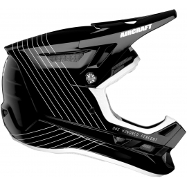 100% Aircraft Composite Helmet LTD Black XS