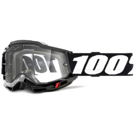 100% Accuri 2 Enduro MTB Goggle Black / Clear Lens