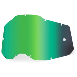 100% AC2/ST2 Youth Replacement Lens - Mirror Green