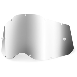 100% AC2/ST2 Youth Replacement Lens - Mirror Silver