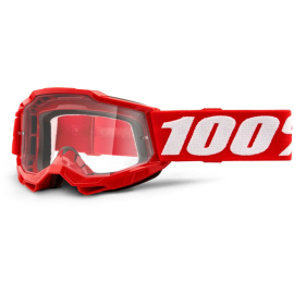 100% Accuri 2 Youth Goggle Red / Clear Lens