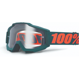 100% Accuri Goggles Fluo Yellow / Clear Lens