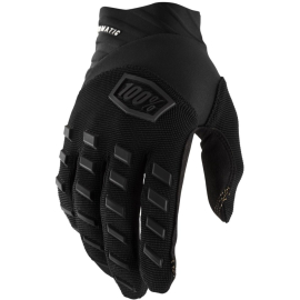 100% Airmatic Youth Glove Black / Charcoal S