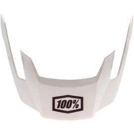 100% Altec Helmet Replacement Visor V2 White S/M and L/XL