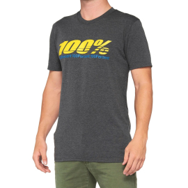 100% Argus Tech T-Shirt Charcoal Heather S