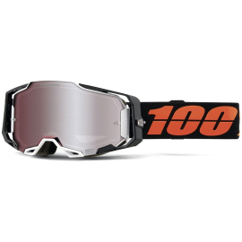 100% Armega Goggle Blacktail - HiPER Silver Mirror Lens