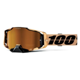 100% Armega Goggle Bronze / HiPER Mirror Bronze Multilayer Lens