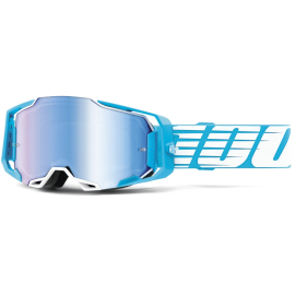 100% Armega Goggle Sky / Mirror Blue Lens
