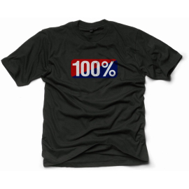 100% Classic Old School T-Shirt Black L