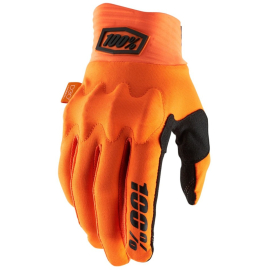 100% Cognito D30 Glove Fluo Orange / Black L