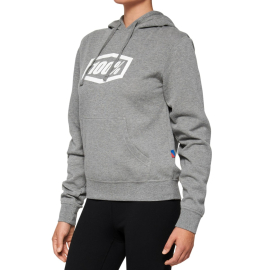 100% ICON Pullover Women's Hoodie Black S