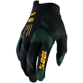 100% iTrack Youth Gloves Black S