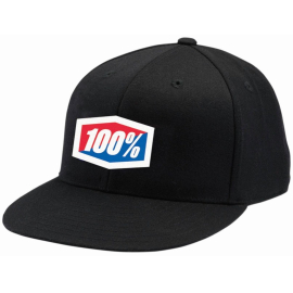 100% J-FIT Flexfit Hat Black S / M