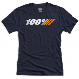 100% Motorrad Youth T-Shirt Navy Heather M