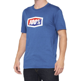 100% Official T-Shirt Blue XXL