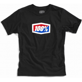 100% Official Youth T-Shirt Black S