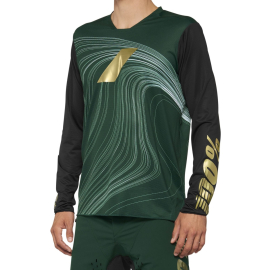 100% R-Core X Long Sleeve Limited Edition Jersey Forest Green S