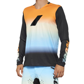 100% R-Core X Long Sleeve Limited Edition Jersey Sunset S