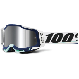 100% Racecraft 2 Goggle Arsham / Mirror Silver Flash Lens