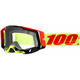 100% Racecraft 2 Wiz / Clear Lens Goggles