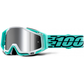 100% Racecraft + Goggles Fasto / Injected Silver Mirror Lens