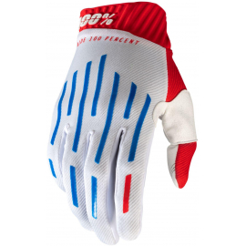 100% Ridefit Glove Red / White / Blue XL