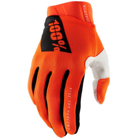 100% Ridefit Gloves Slasher Black S