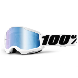 100% Strata 2 Goggle Everest / Blue Mirror Lens