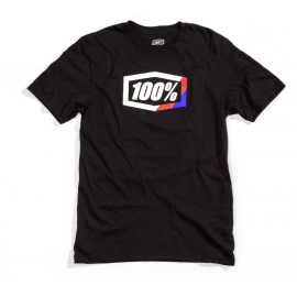 100% Stripes T-Shirt Black S