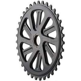 Fixie Splined Chain Ring CNC machined chainring with integrated spline. Direct drive