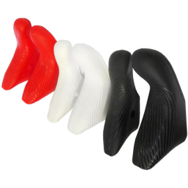 EC-AT500R right + left EP PS rubber hoods red