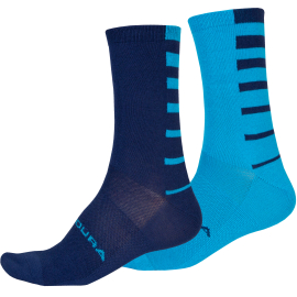 Coolmax® Stripe Socks (Twin Pack)