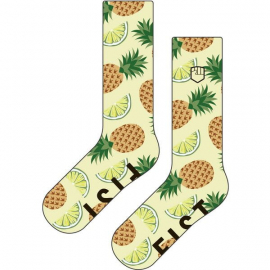 Chapter 16 Collection - Pina Colada Crew Socks - SM/MD