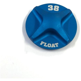 FOX Fork 38 FLOAT Air Topcap AI 2021 Blue - Qty of 10