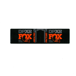 FOX Shock FLOAT DPX2 Factory EVOL 7.25+ / 165-230mm Airsleeve Decal 2021