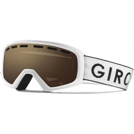 Giro Rev Youth Snow Goggle 2020: White Zoom - Ar40 Lenses Medium Frame