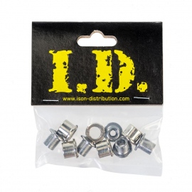 CR-MO Chainring Bolts High quality steel. Chrome plated