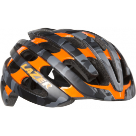 Z1 Helmet, Black Camo/Flash Orange, Large