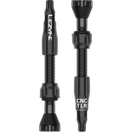Lezyne - CNC TLR Valves (Pair) 44mm - Black