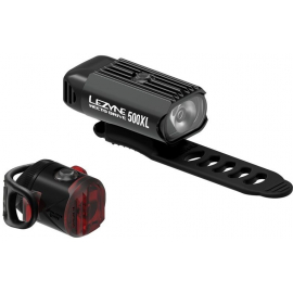 Lezyne - LED - Hecto Drive 500XL/Femto USB - Pair - Black