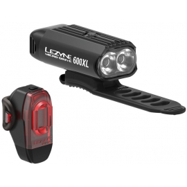 Lezyne - LED - Micro Drive 600XL/KTV Drive - Pair - Black