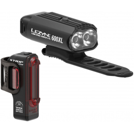 Lezyne - LED - Micro Drive 600XL/Strip - Pair - Black