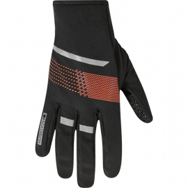 Element youth softshell gloves - black - medium