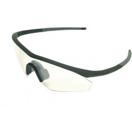 Shields glasses - single clear lens
