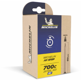 Michelin Airstop Road Inner Tube 700c x 18-25mm (PRESTA 48mm)