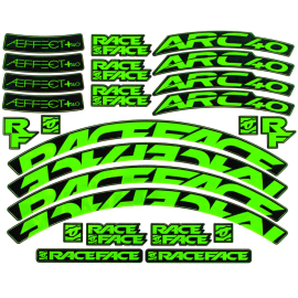 Arc / <i>A</i>Effect Rim Decal Kit 40mm Neon Green