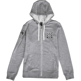 Race Face Crest Hoodie Grey Small