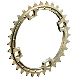 SR4 4-Arm 104BCD Chainrings 7075 Alloy, hard anodised. Lightweight and strong. 