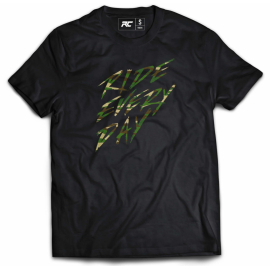 Ride Every Day Youth T-Shirt Black/Camo S