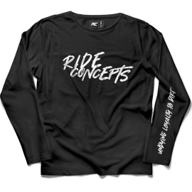 Ride Concepts Undying Loyalty Long-Sleeve Black/White S
